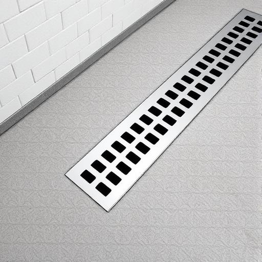 Linear Shower Drain Design Fights Hidden Mold